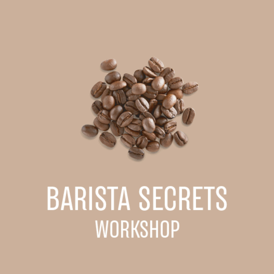 Barista Secrets Workshop Gutschein